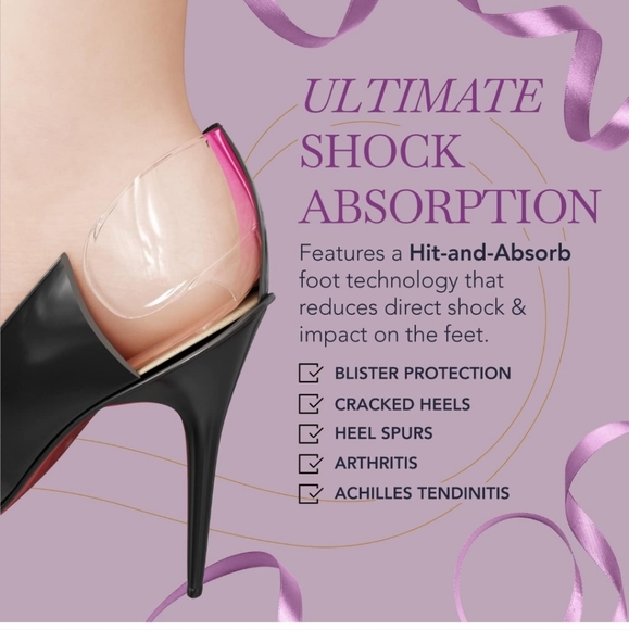 Heel Protector - Heel Grips Heel Pads 8 pcs - Picture 4 of 7